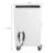 Mobile Charging Cart And Cabinet For Tablets Laptops 30-Device With Combination Lock(White)-226228287