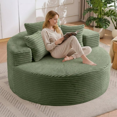 Fauteuil d'appoint en tonneau Plush