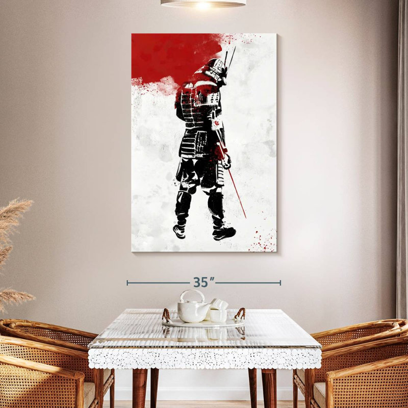 Sireci Samurai Warrior, 51" H x 34" W