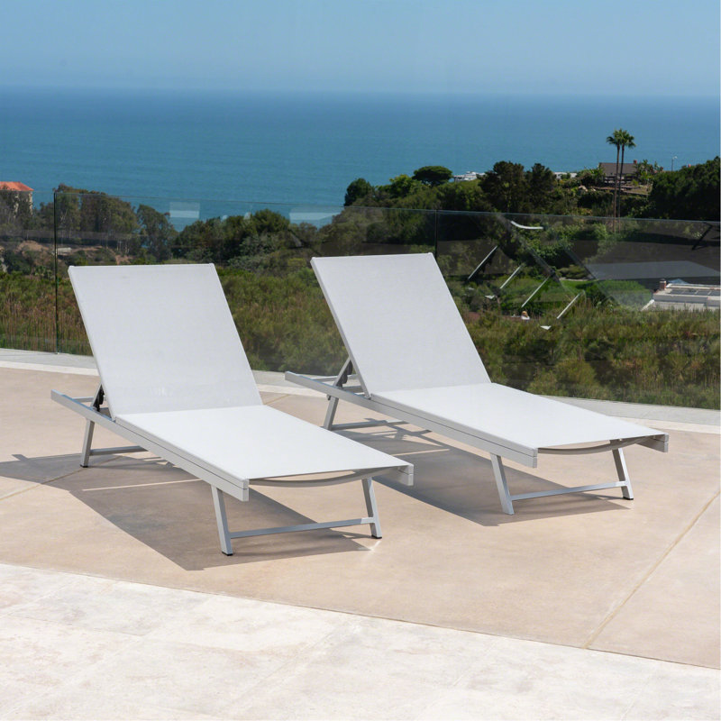 Chaise Lounge, Natural