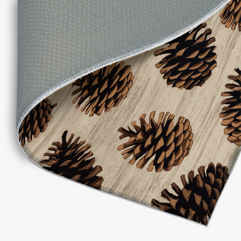 Tapis beige d'intérieur et d'extérieur Nature, Rectangulaire 2 pi x 3 pi