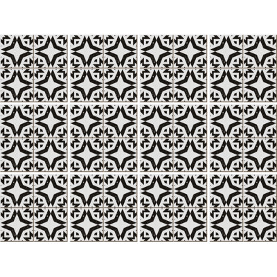 15 cm x 15 cm PVC Mosaikfliese Astrid Selbstklebend