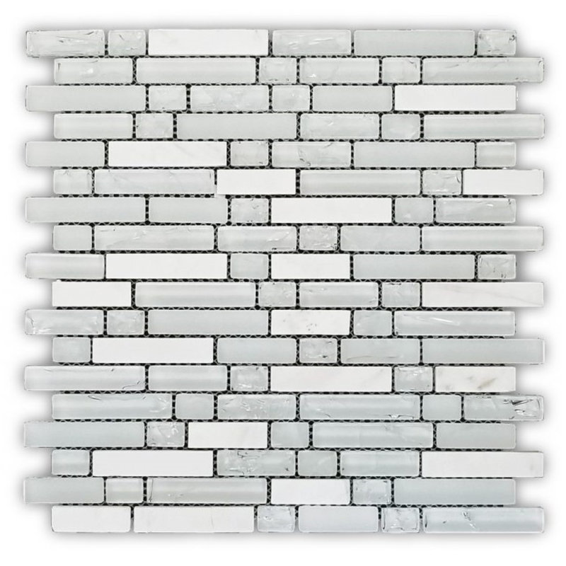 Bristol Marble Linear Mosaic Wall Tile