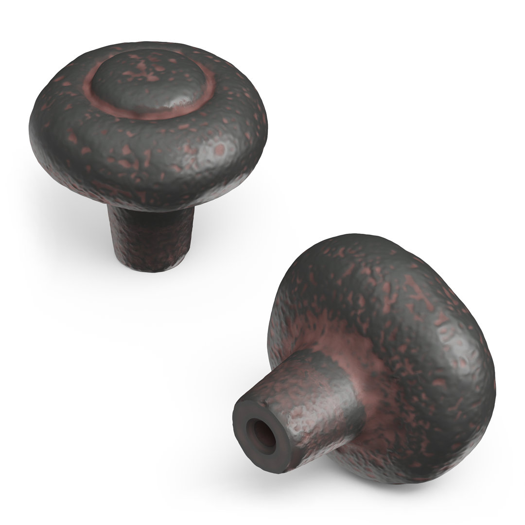 Refined Collection Knob Diameter Cabinet Knob - Craftsman Hardware for Drawers & Cabinets Hickory Hardware Knob 