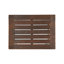 De 2 tabourets de comptoir d'extérieur en bois, brun. Look rustique partout. Intempéries, aucun assemblage requis. L 17,22 po x P 12,86 po x P 23,9 po. Tabouret brun de fabrication robuste. Conçu pour tous les espaces. Structure requise.