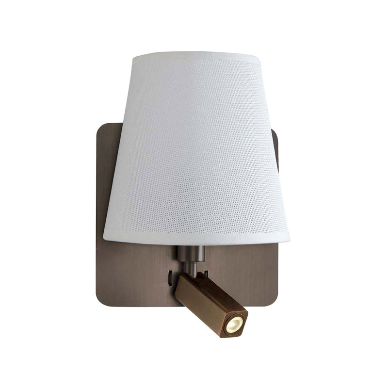 Kiro LED Armed Sconce, White