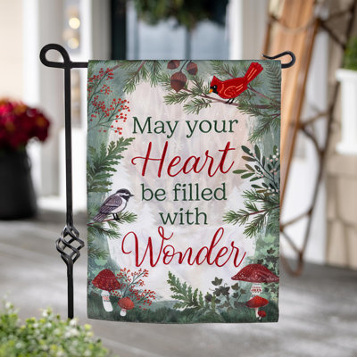 Drapeau de jardin Wondering Heart