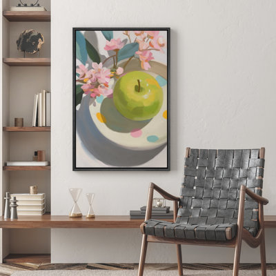 Framed Canvas Wall Art Print - Fruit Artwork for Kitchen Decor