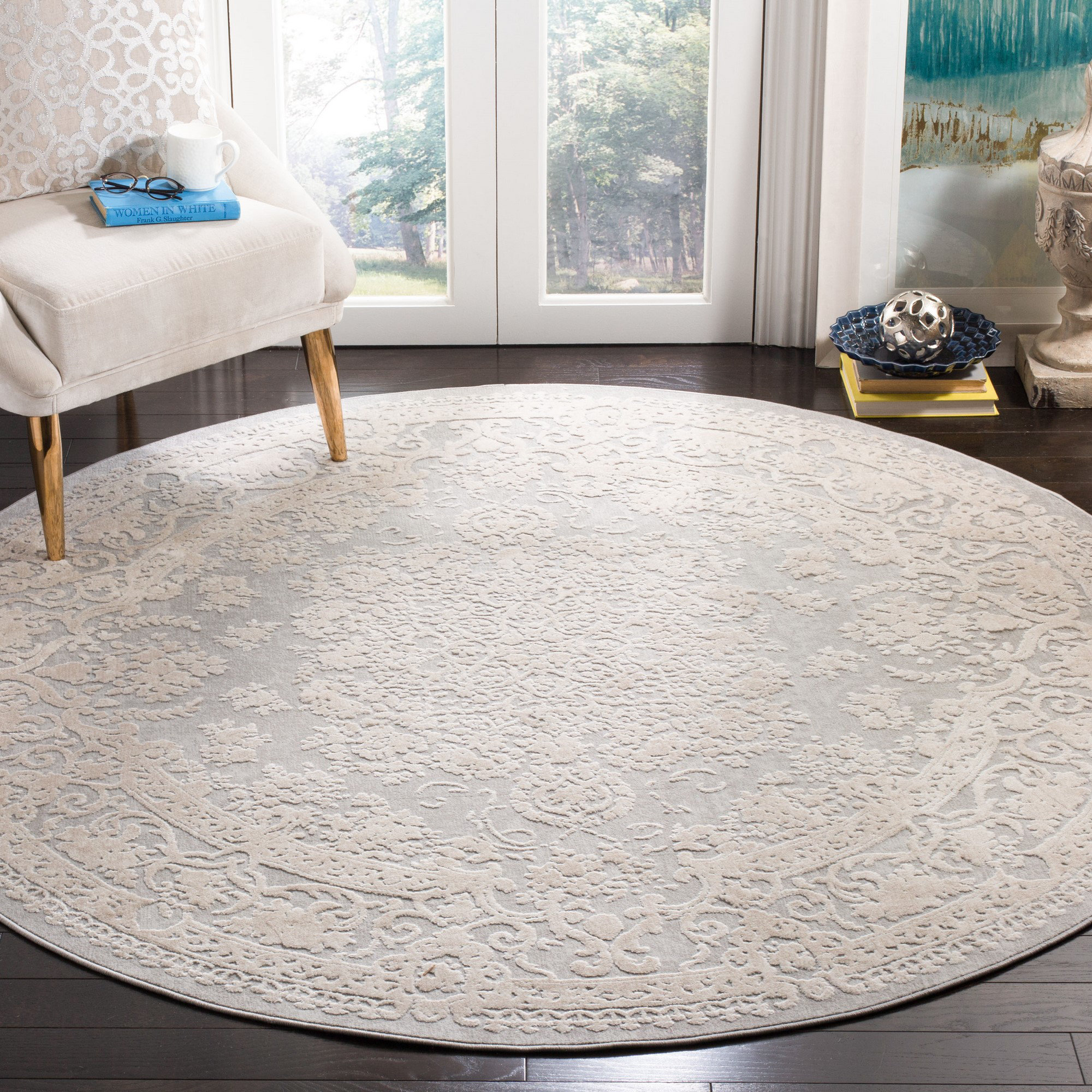 Laurel Foundry Modern Farmhouse Calidia Oriental Light Gray/Cream Area ...
