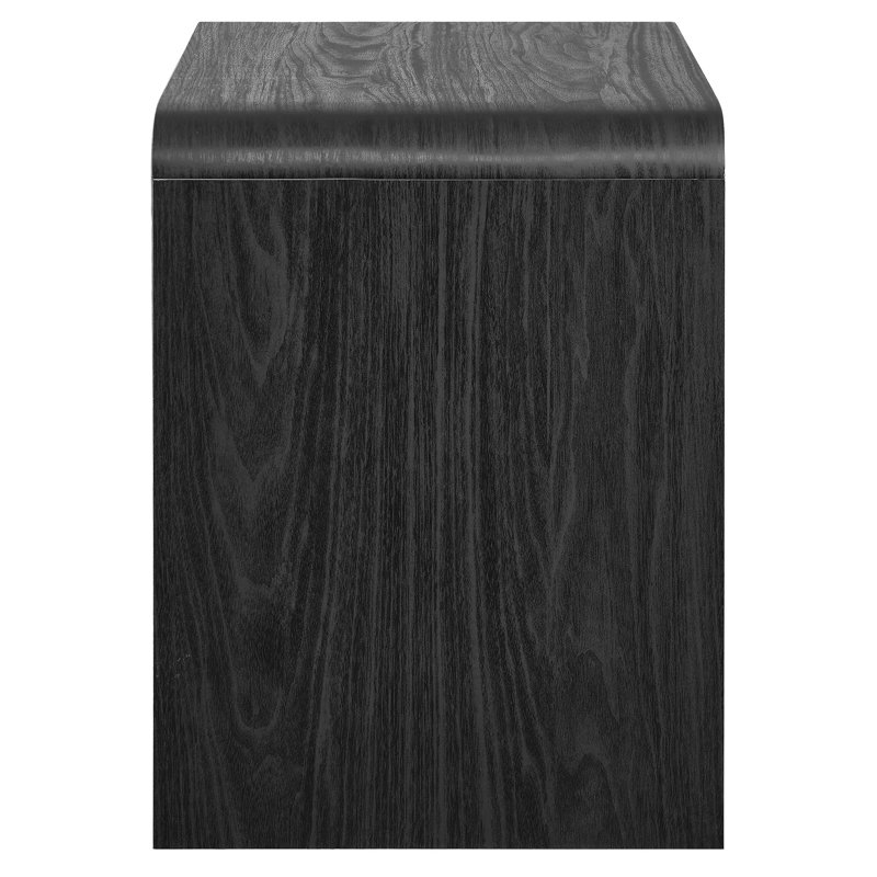 Toscana 2-Drawer Nightstand In Black