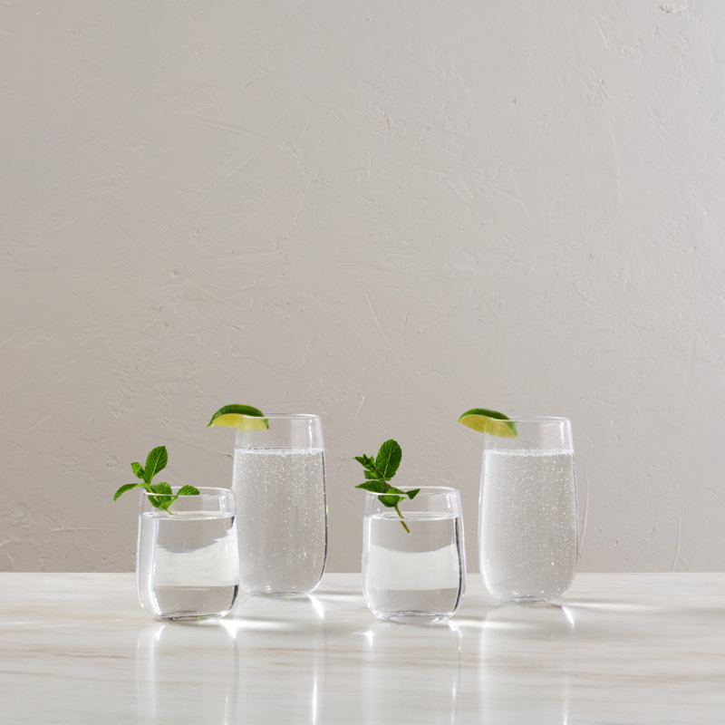 Woodstock Glass Drinking Glass, 16 fl oz