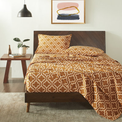 Ensemble de draps en 100% flanelle de coton Scotchis