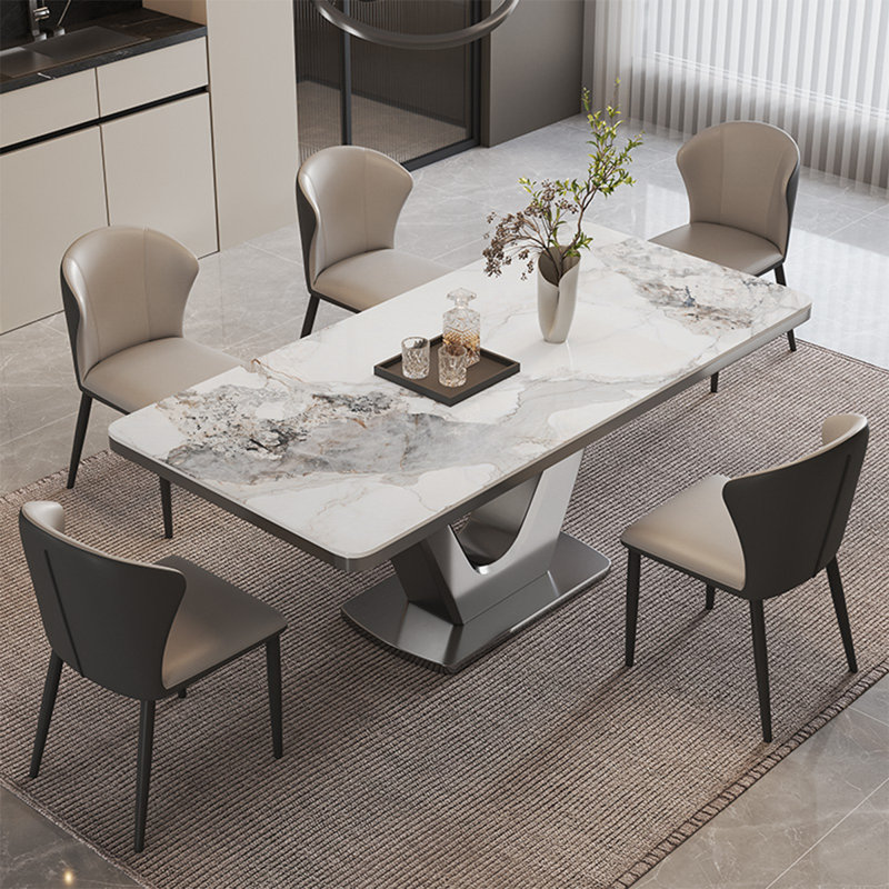 Table de salle à manger 62,99 po, 29.53" H x 62.99" W x 31.5" D
