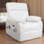 Fauteuil inclinable électrique pivotant à 270 ° - commande à bouton tactile - charge USB - support moelleux - assemblage facile?-115753315