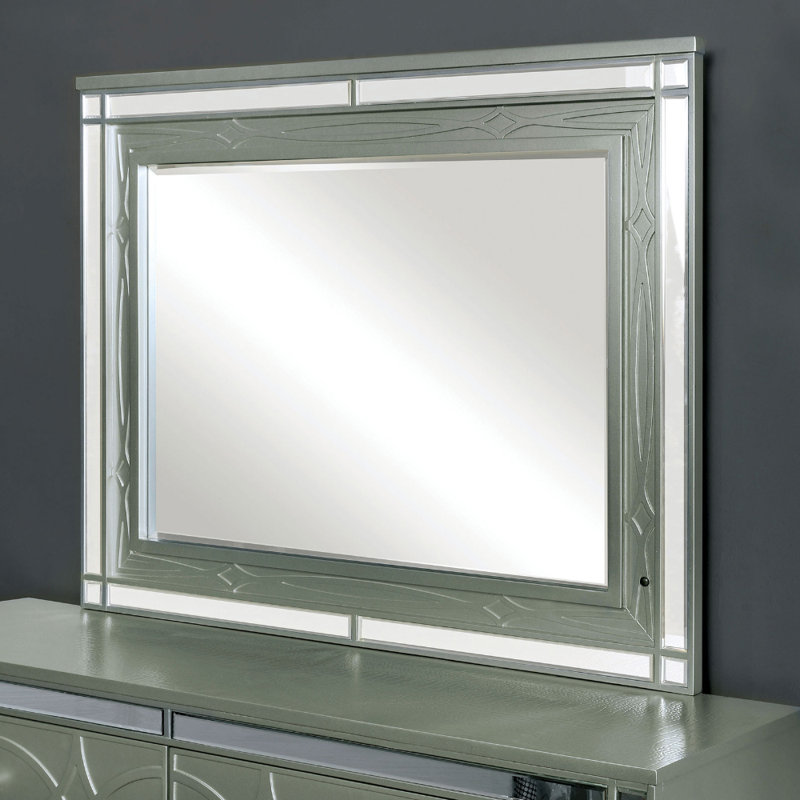 Miroir de commode lumineux Lalitha
