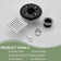 4.33'' Square Grid Shower Drain With Flange