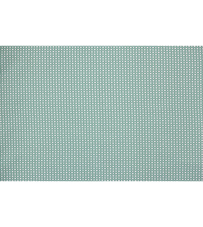 Belize Habi Aqua Fabric Railroaded