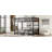 Metal Bunk Bed With Raised Security Fence And Noise-Free Design-125179195