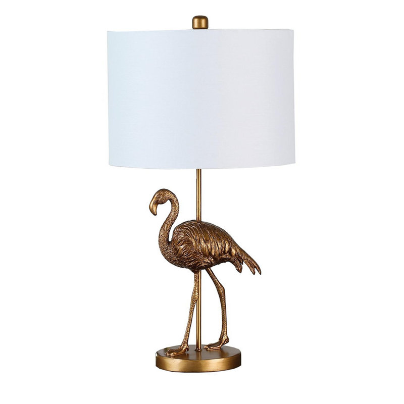 Gold Flamingo Table Lamp
