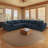 Boneless 118x118" Modular Cloud Sofa in Corduroy, 5-Seat Feather Cushion Sectional Deep Seat-131939310