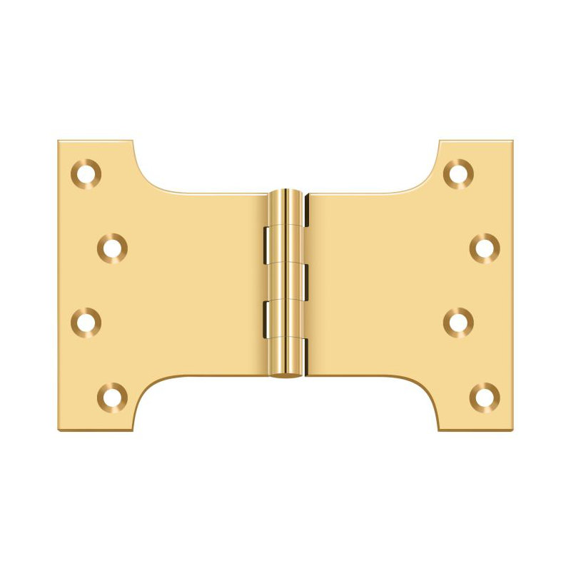102'' x 102'' Butt Bearing Hinge, PVD Polished Brass
