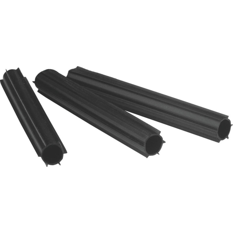 4.875'' H x 0.75'' W Black Polyethylene Plastic Edging Couplers