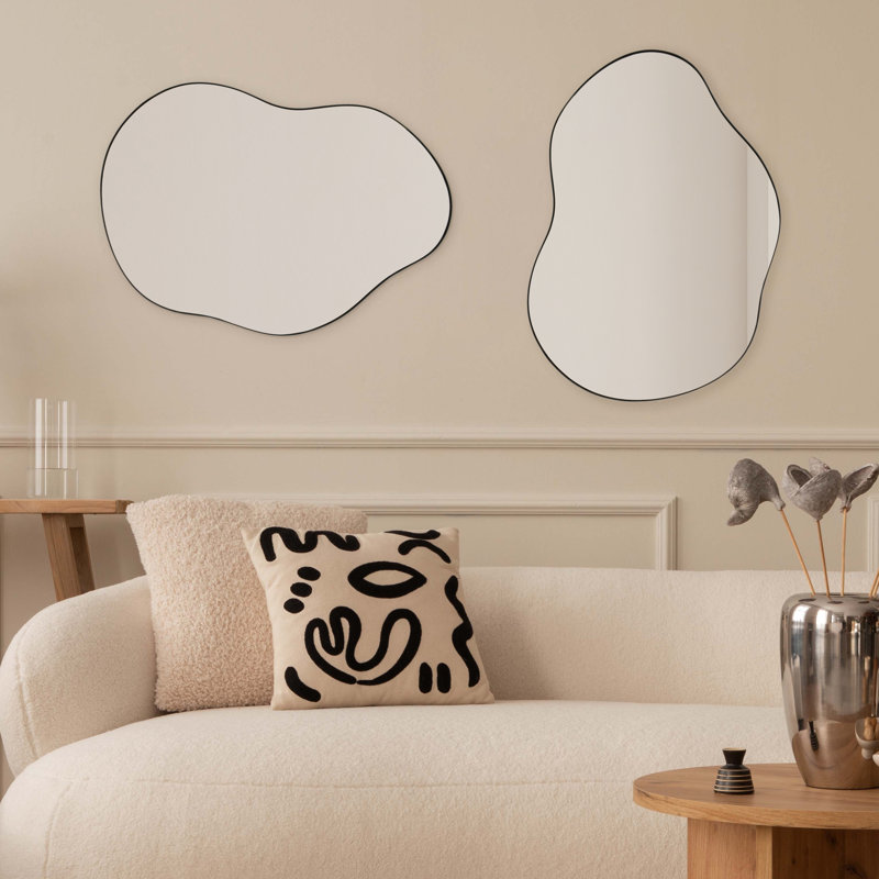 Metal Asymmetrical Mirror