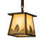Luminaire suspendu géométrique 1 lumière Mountain Pine