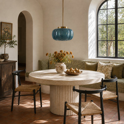 Beltran 15" Width 1-Light Dome Pendant Light
