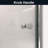 Frameless Circular Pivot Shower Door With 1/4" (6Mm) Thick SGCC Tempered Glass-120178762