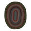 One-of-a-Kind Oval 4’x5’ Area Rug