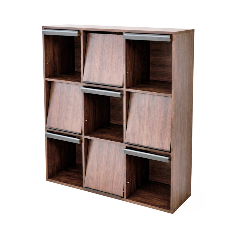 Cabinet and Cubby Bookcase