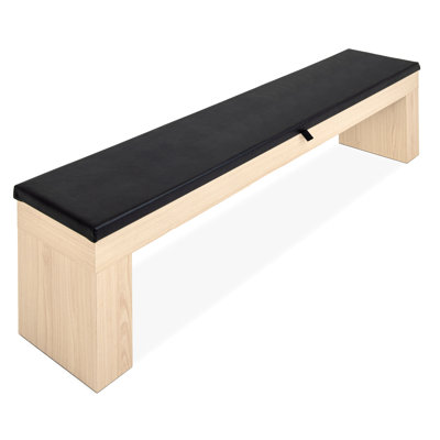 Storage Bench for GoSports 7 ft 3 in 1 Pool, Dining,  Table Tennis Combo Table - Light Wood Finish