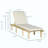 Chaise Lounge Chair For Outdoor, Patio Recliner With 4-Position Adjustable Backrest And Cushion For Deck, Beach, Lawn And Sunbathing-1764842953