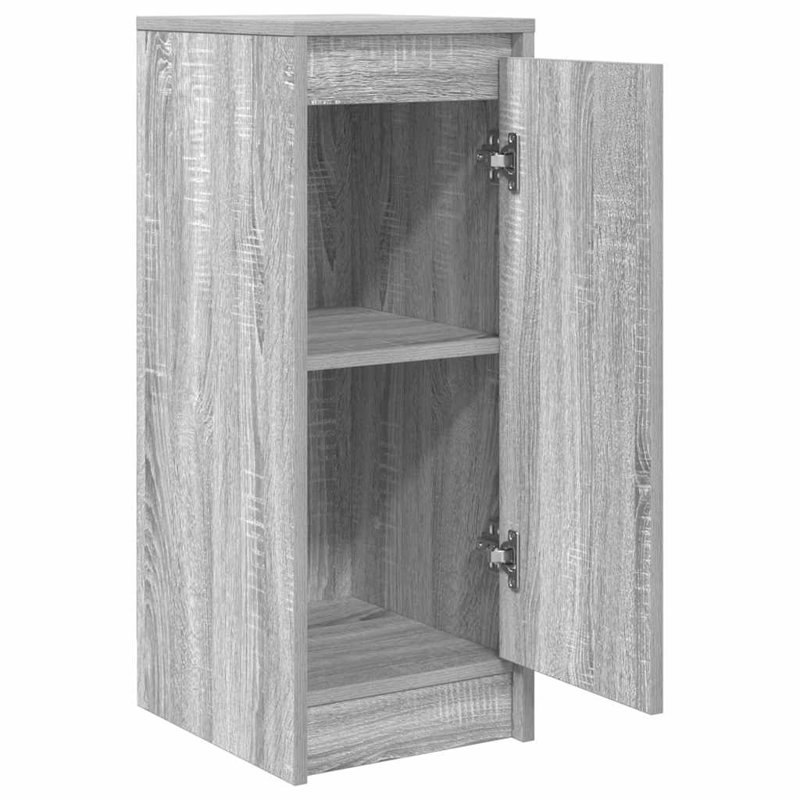 Sideboard 29.5X34x76 Cm Engineered Wood, Grey Sonoma