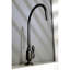 Robinet de filtration d'eau monocommande à 1 trou Kingston Brass Tudor-36629486