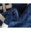 Tapis bleu foncé / beige Barreto-1320470653