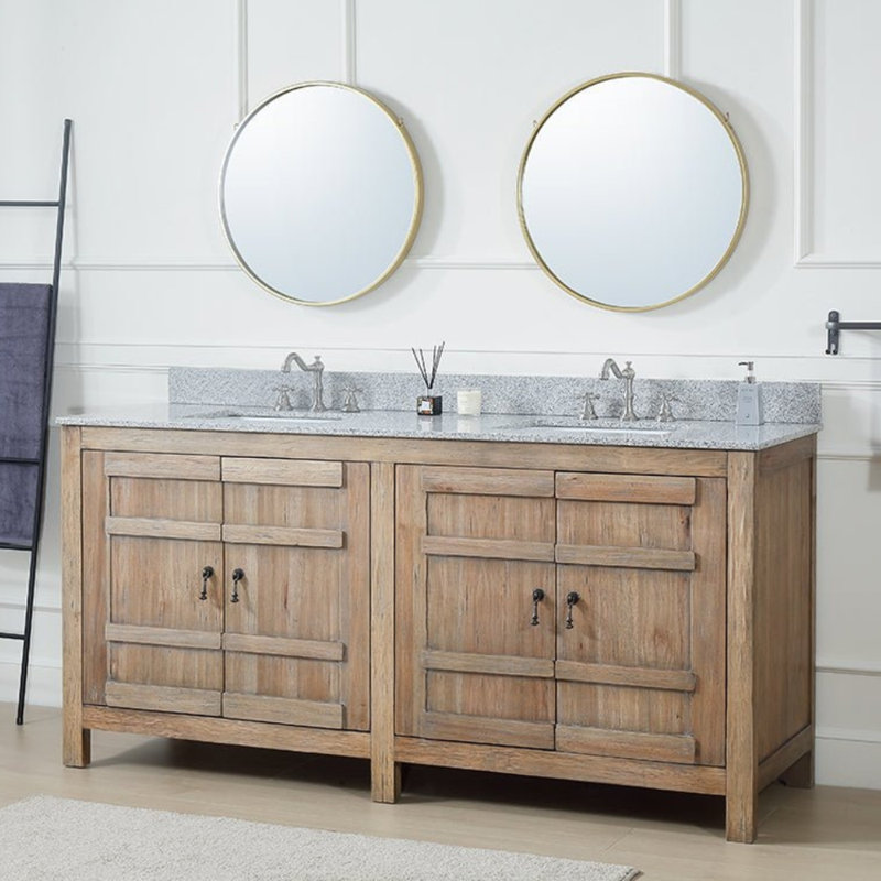 Meuble-lavabo double 72 po Lindor