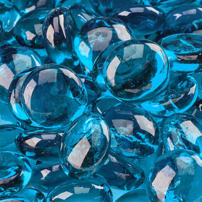 Verre de foyer d'extérieur Perles