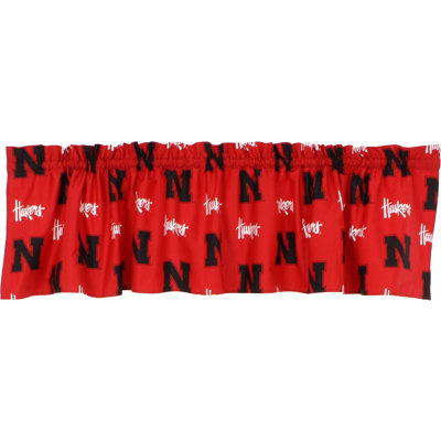 NCAA Tailored Window Valance