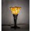 Rustic Lodge Torchiere Table Lamp