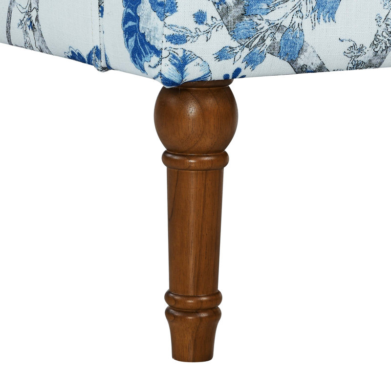 Chaise d'appoint Farmhouse French Country, Bleu