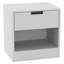 Skylir 45cm W Metal Bedside Table-1999928063