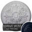 Médaillon de plafond 32 po x P 5/8 po x P 2 po Bradford (convient aux auvents jusqu'à 6 5/8 po)-29059615