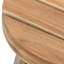 16,35 po Grande table d'appoint en bois de 16 po x 16 po qui rehausse l'esthétique de la pièce de 16 po x 16 po, solide et attrayante pour la décoration intérieure