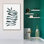  «Forest Fern Trio 3» par Cheryl Warrick, art mural sur toile, 40 po x 60 po