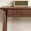 Console brune de style chinois simple