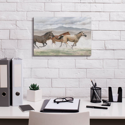 «Wild Horses» par Wellington Studio, art mural sur toile