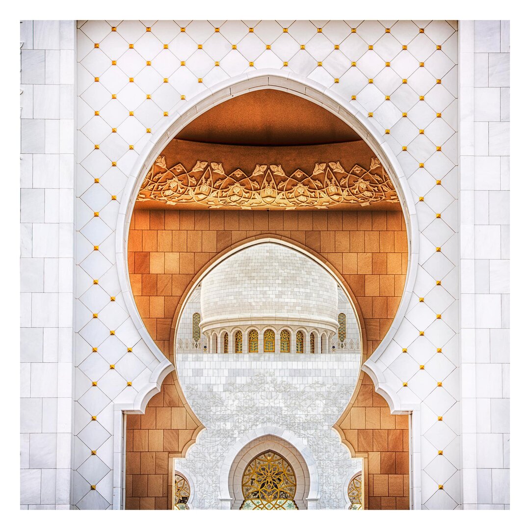 Strukturierte Fototapete Mosque Gate 1,92 m x 192 cm