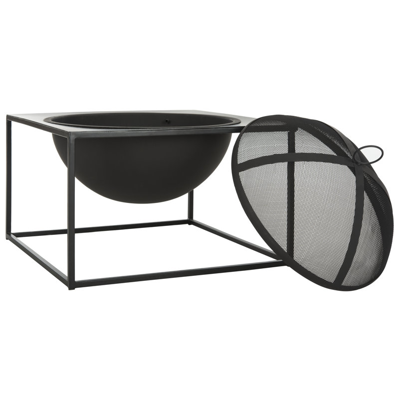 Rebekka Square Iron Wood Burning Smokeless Fire Pit